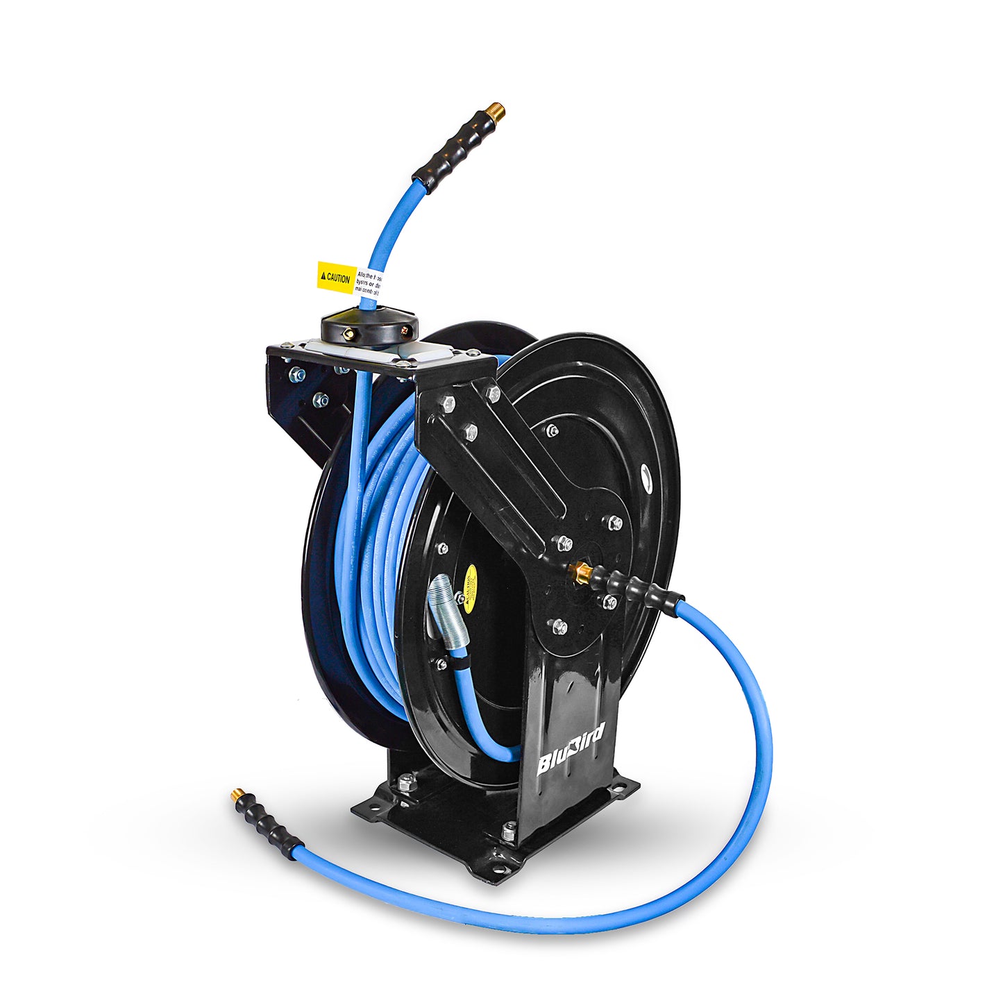 BluBird Auto Rewind Air Hose Reel 10mm x 20mtr with 40% Lighter Hose, 20BAR/300PSI (BBR1020)