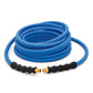 BluSeal Rubber Water Hose 16 mm x 15 mtr, Handles Hot & Cold Water, 40% Lighter