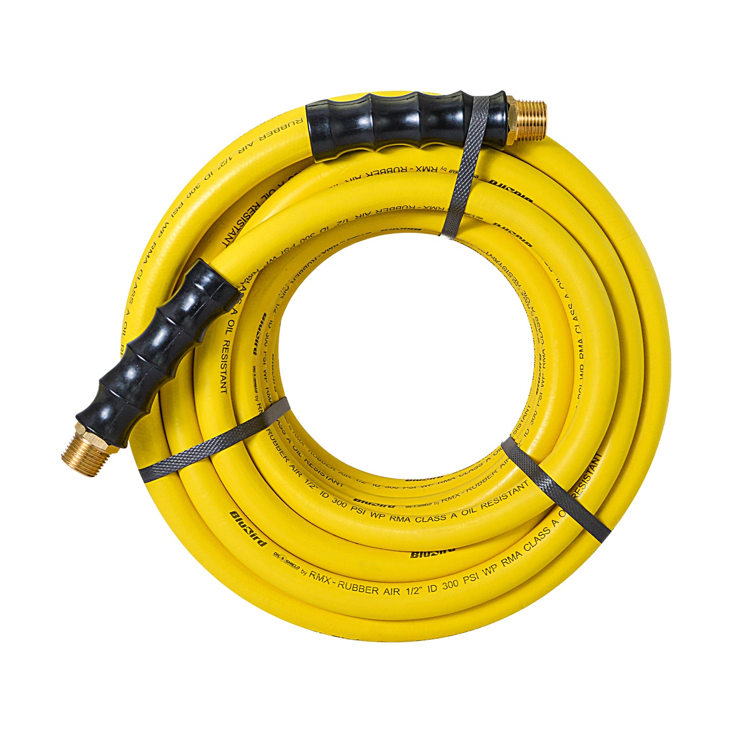 OilShield Rubber Air Hose 8mm X 20M with Coupler & Snap on Plug