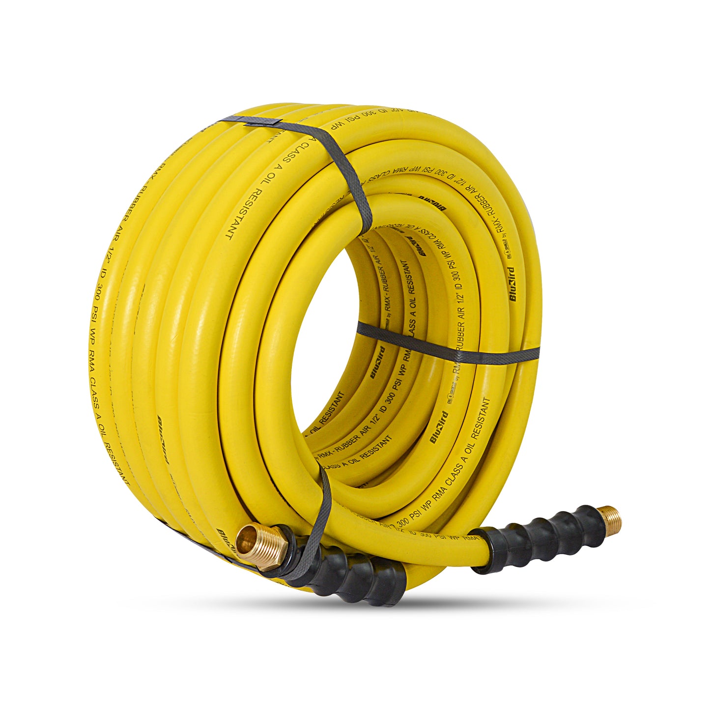 OilShield Rubber Air Hose 8mm X 20M with Coupler & Snap on Plug