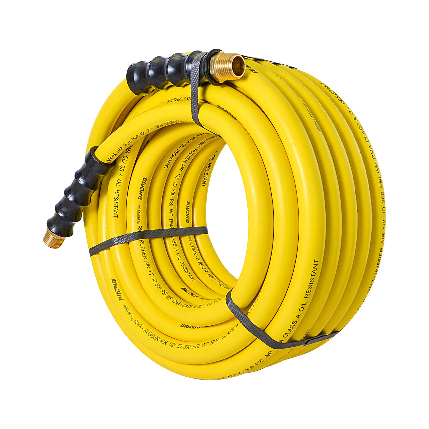 OilShield Rubber Air Hose 8mm X 20M with Coupler & Snap on Plug