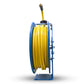 OilShield Auto Rewind Air Hose Reel Heavy Duty 10mm x 15 mtr with Coupler & Snap on Plug, 20BAR/300PSI